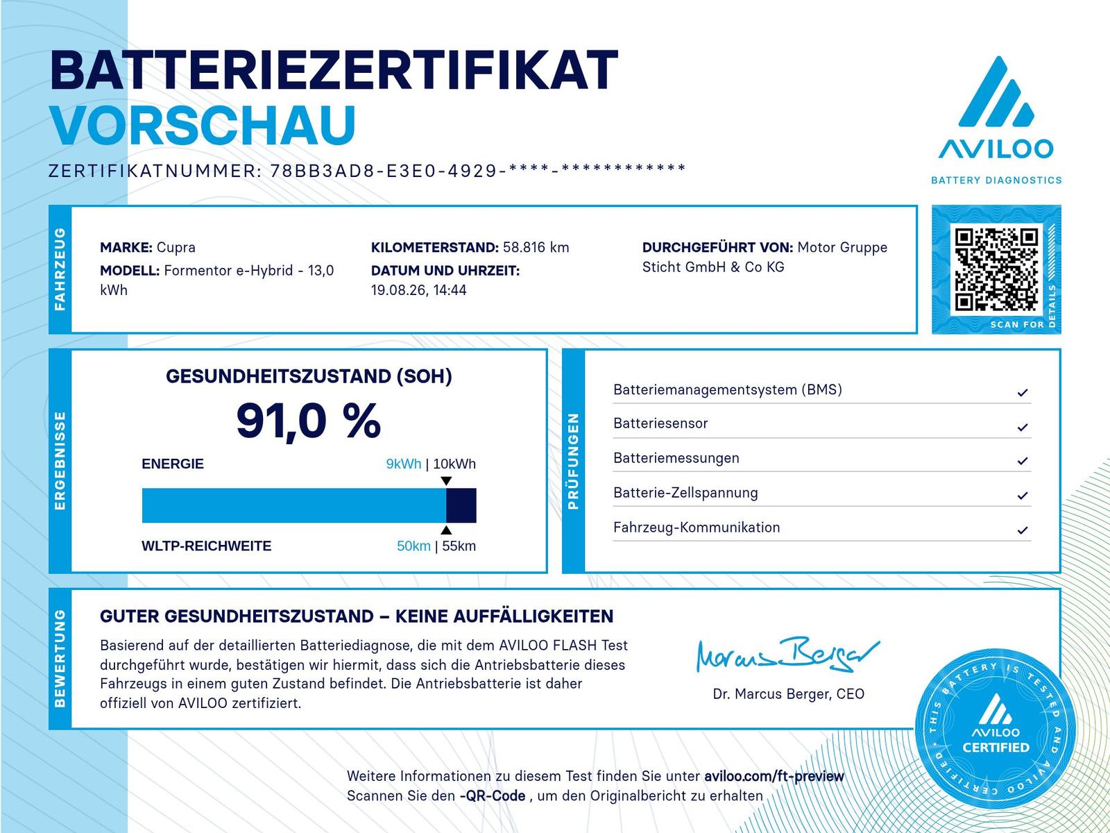 CUPRA Formentor VZ e-Hybrid 1.4 TSI DAB #BT VZ e-Hybrid 1.4 TSI DAB #BT